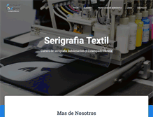 Tablet Screenshot of cursosdeserigrafia.com